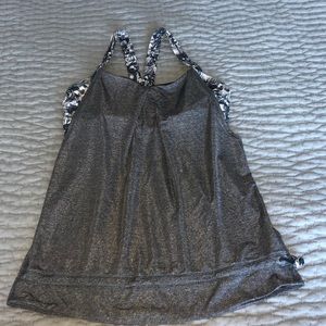 Lululemon built in bra tank size 8